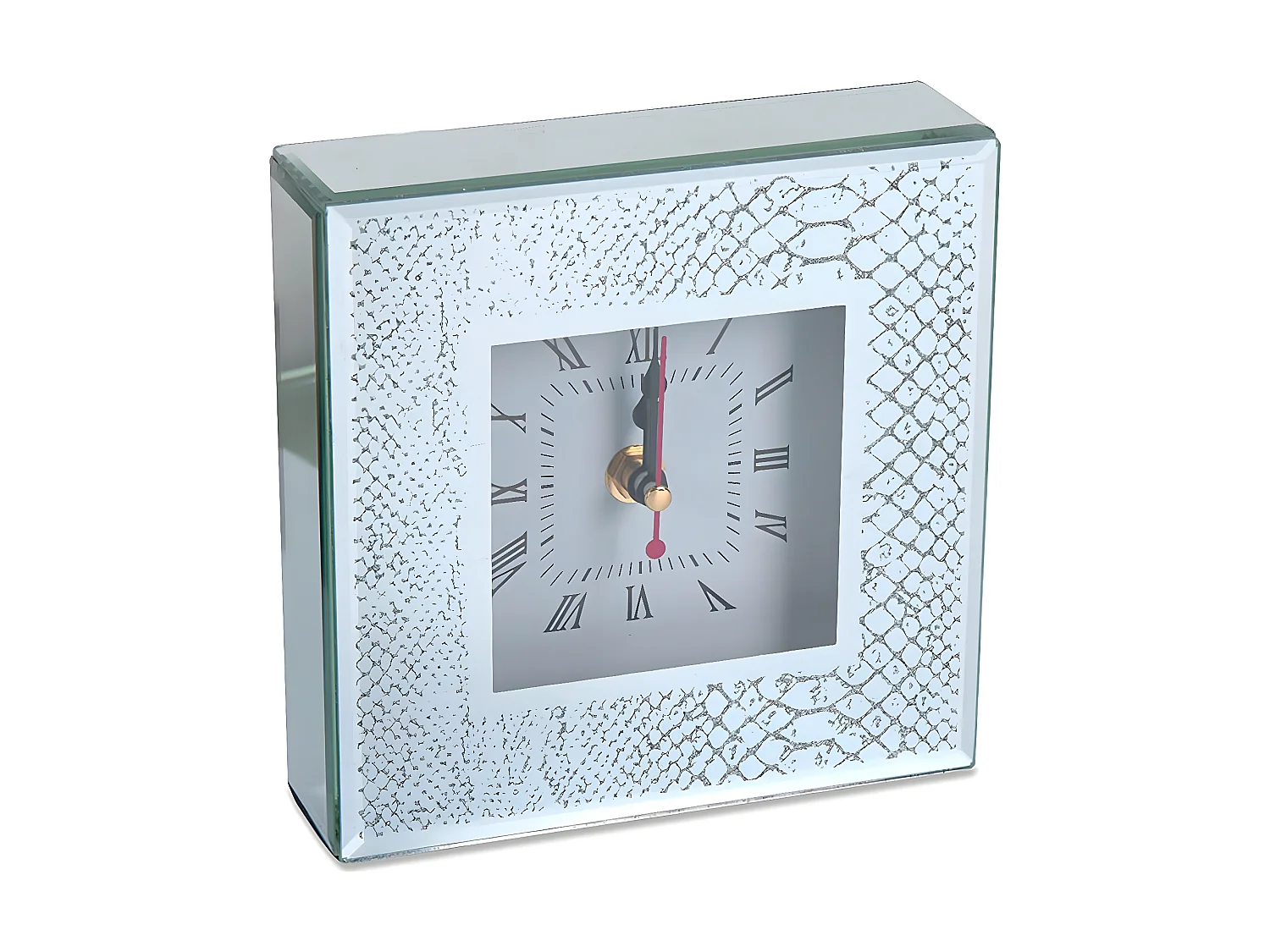 Reloj 15*15 serpiente plateado marcia