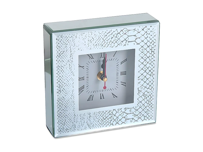 Reloj 15*15 serpiente plateado marcia