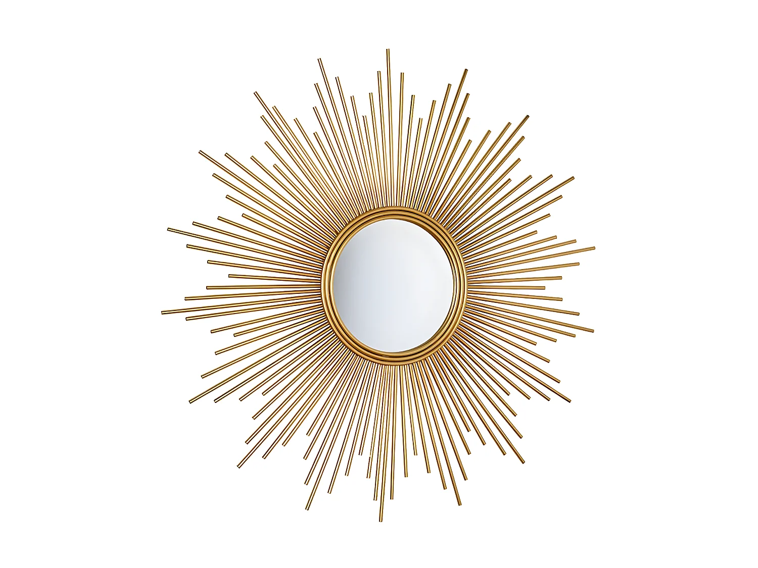 Espejo rayos dorado de metal 81*89cm asia