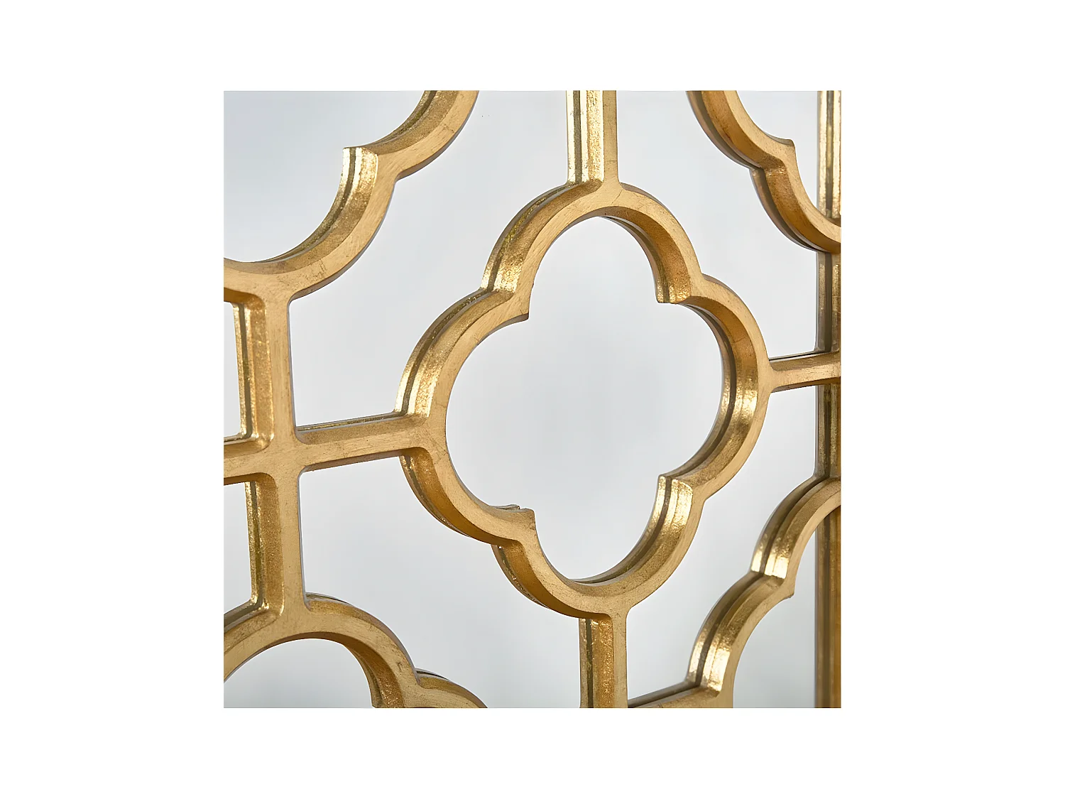 Espejo 48*118*2.7 cenefa interior rombos dorado valentine