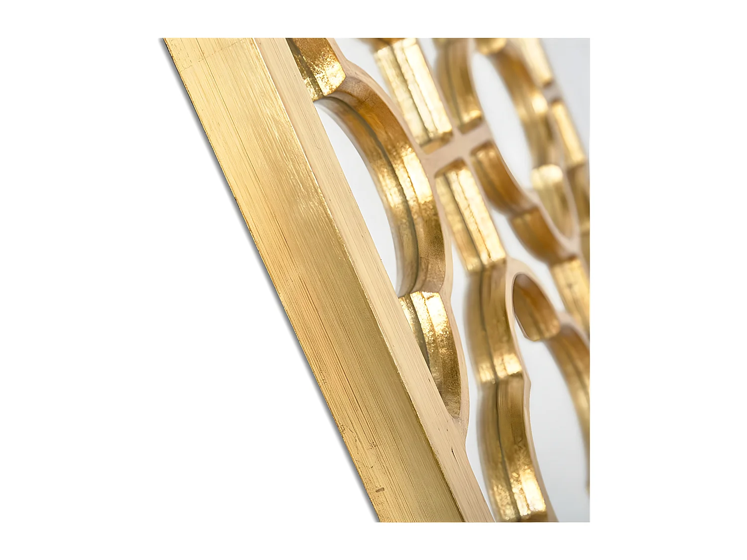 Espejo 48*118*2.7 cenefa interior rombos dorado valentine