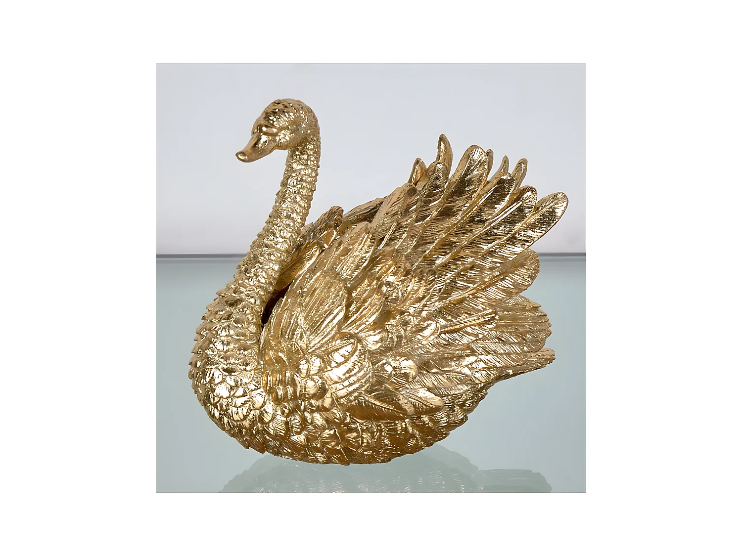 Cisne dorado 16cm felix