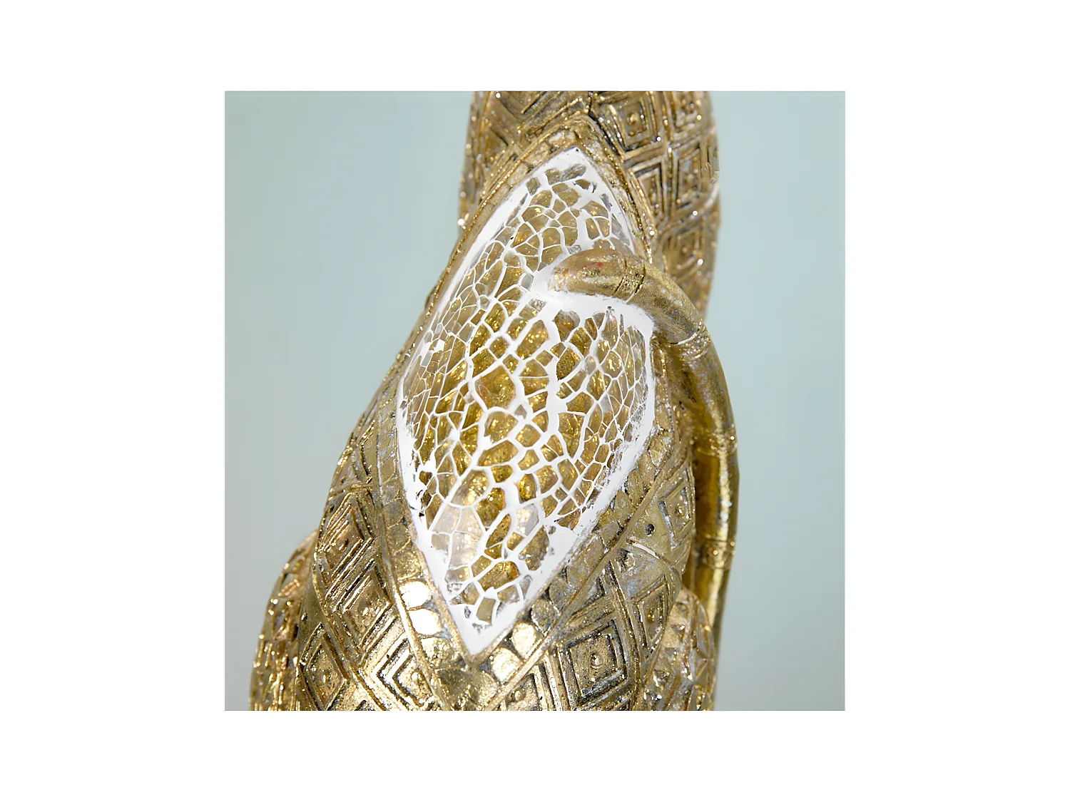 Gato 18*24 sentado dorado picasso