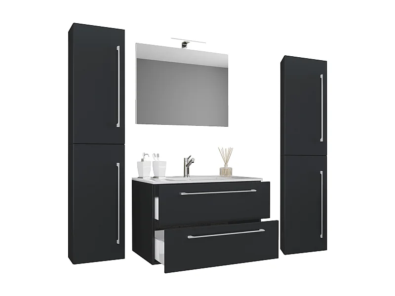 Gruppo lavabo 5 pezzi Lavabo Badinos SP