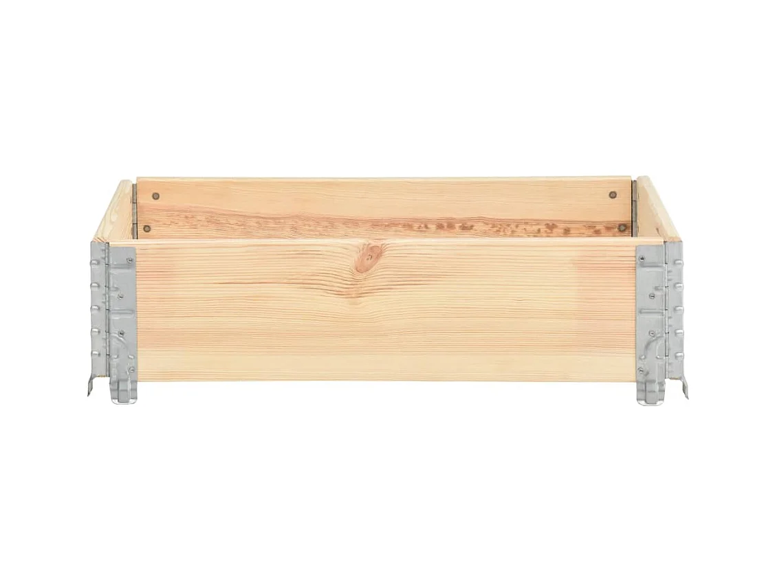 Jardinière surélevée 60 x bois marron 60 x 80 x 19 cm 02_0000850