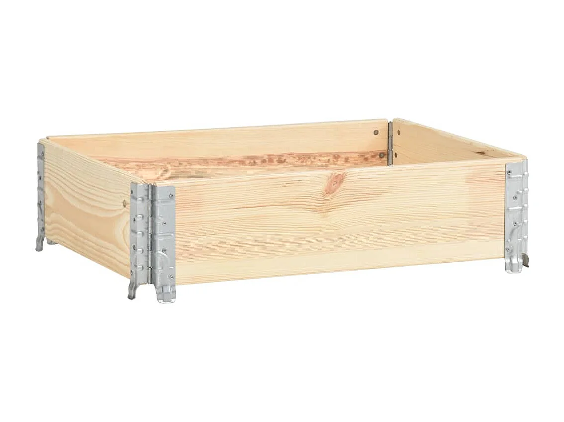 Jardinière surélevée 60 x bois marron 60 x 80 x 19 cm 02_0000850