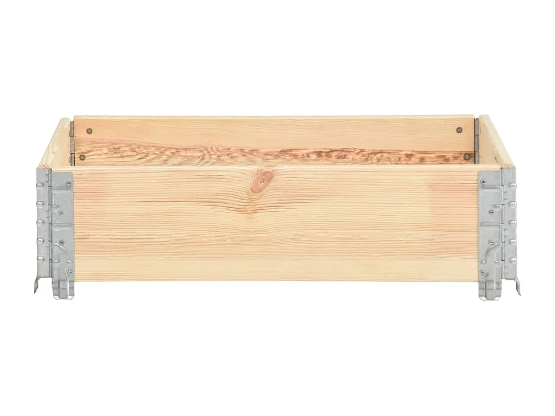 Jardinière surélevée 60 x bois marron 60 x 80 x 19 cm 02_0000850