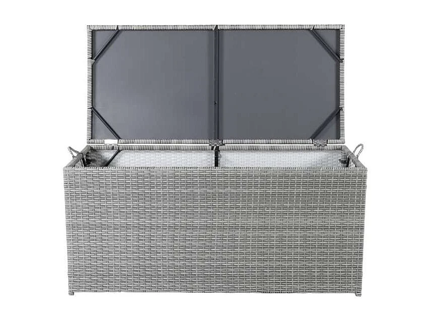 Coffre de Jardin "London" 130cm Gris