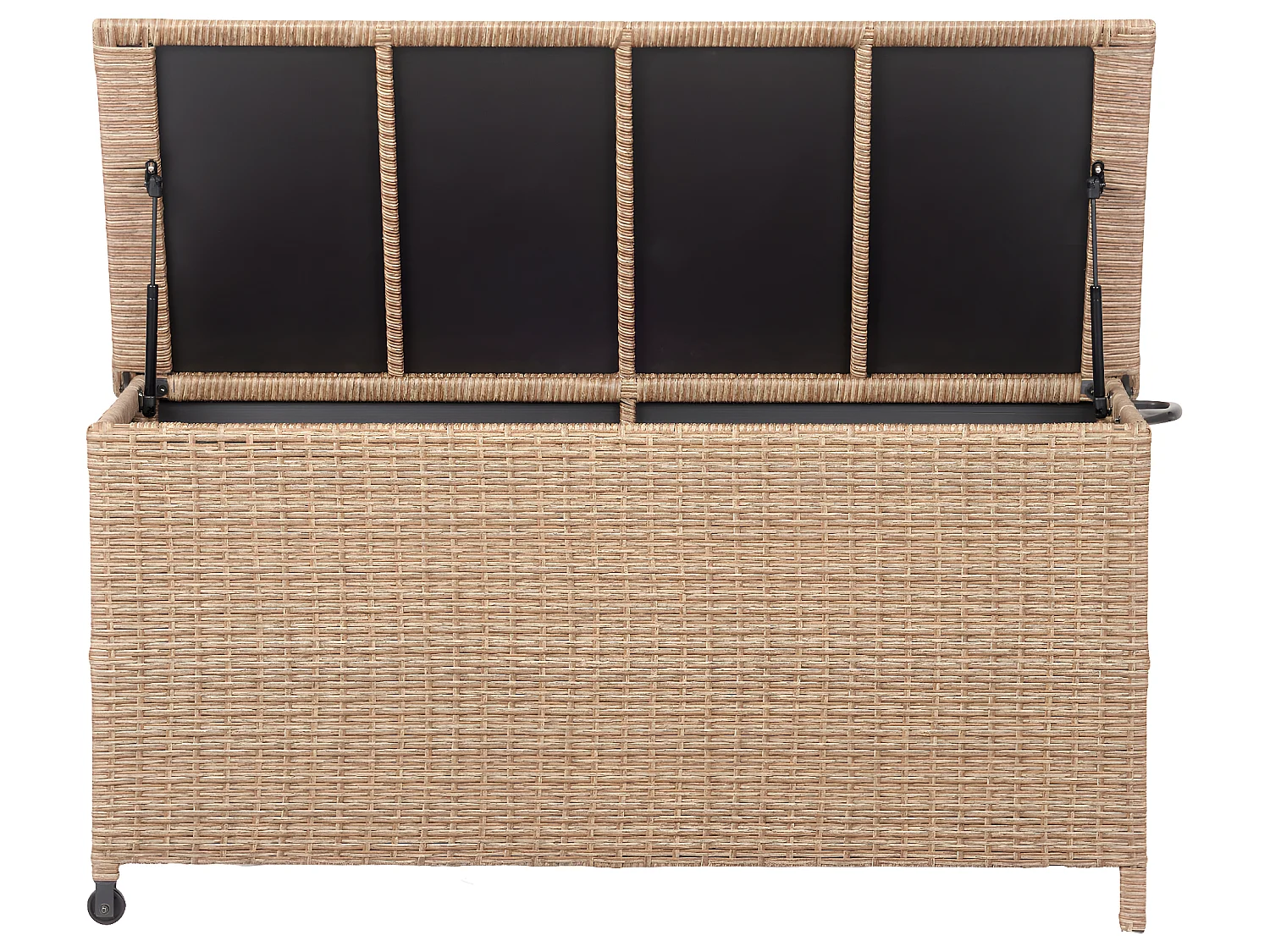 Victor Coffre à coussin à roulettes, teinte naturelle.