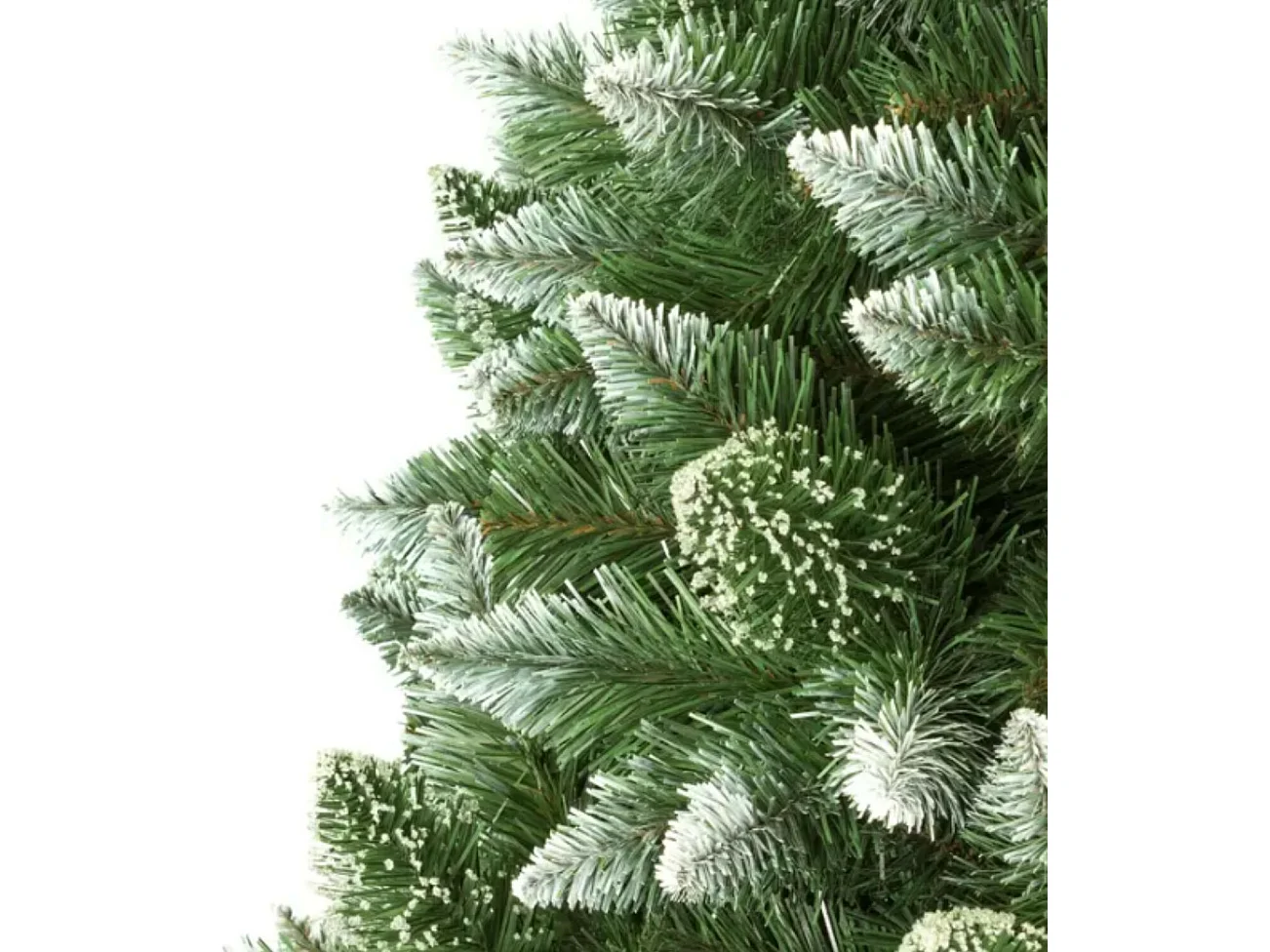 Albero di Natale Alpi innevate verde 150x70cm 7house