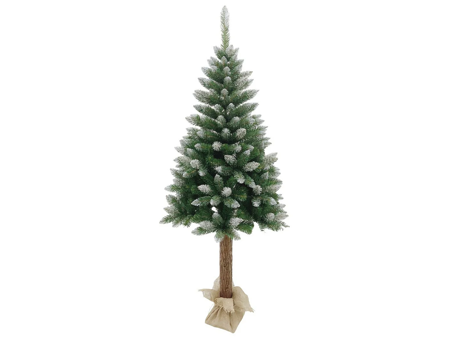 Albero di Natale Alpi innevate verde 150x70cm 7house