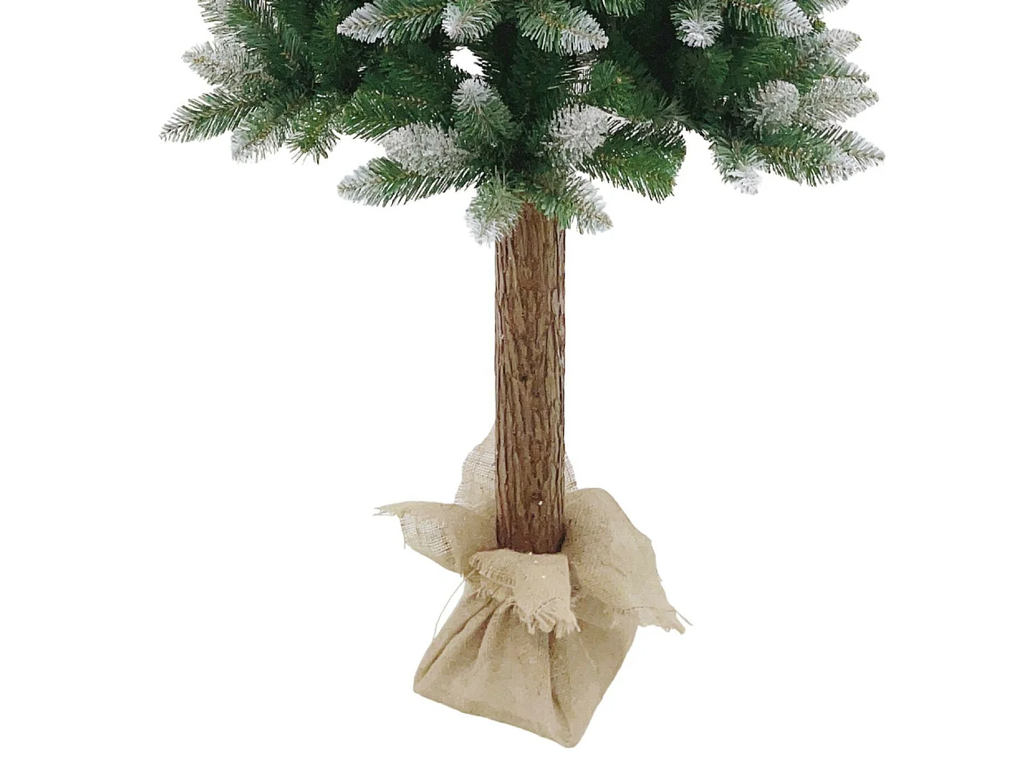 Albero di Natale Alpi innevate verde 150x70cm 7house