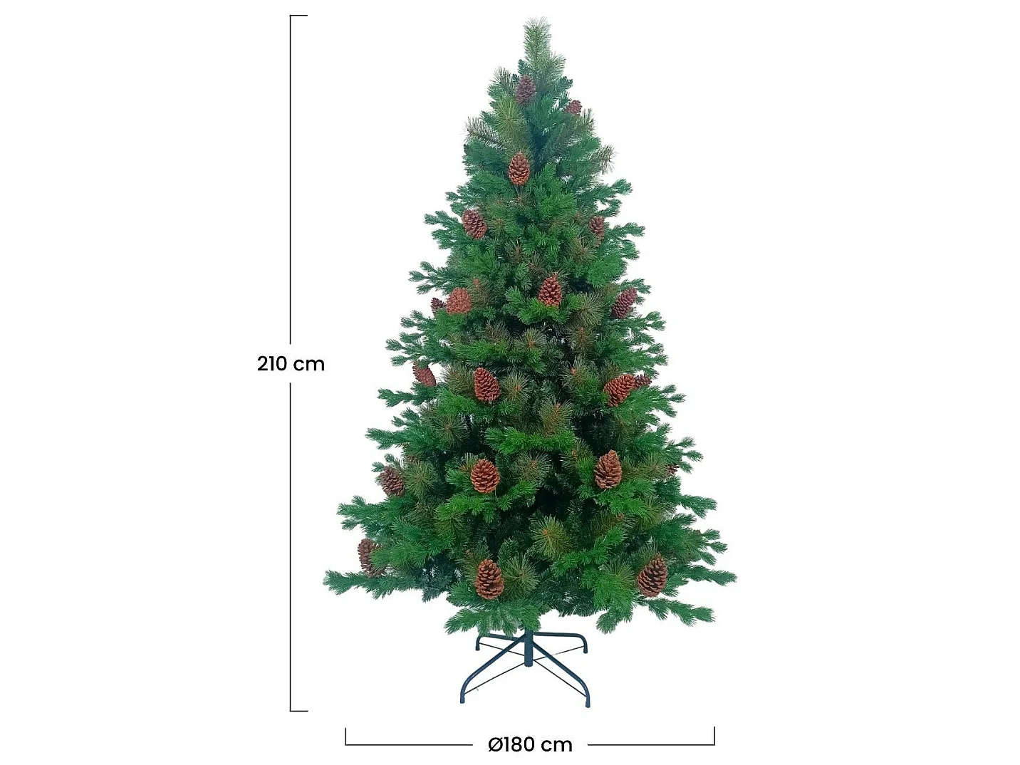 Sapin de Noël Otawa Vert Thinia Home