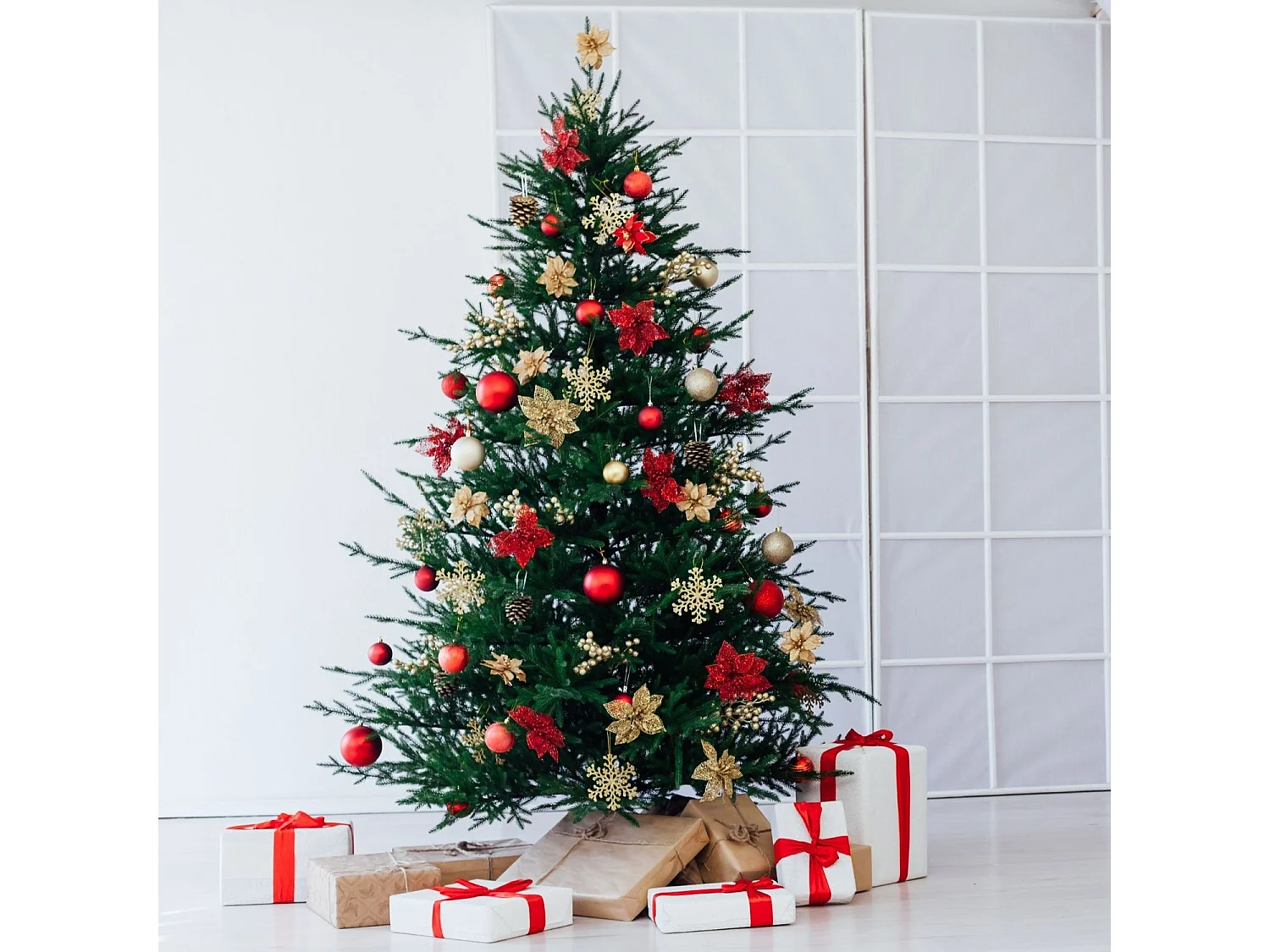 Sapin de Noël artificiel Québec vert 7house - 150cm, 180cm, 210cm