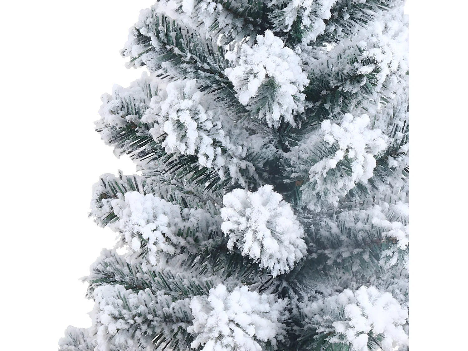 Árbol de Navidad Decorativo Mini Verde Nevado 60x38cm 7house