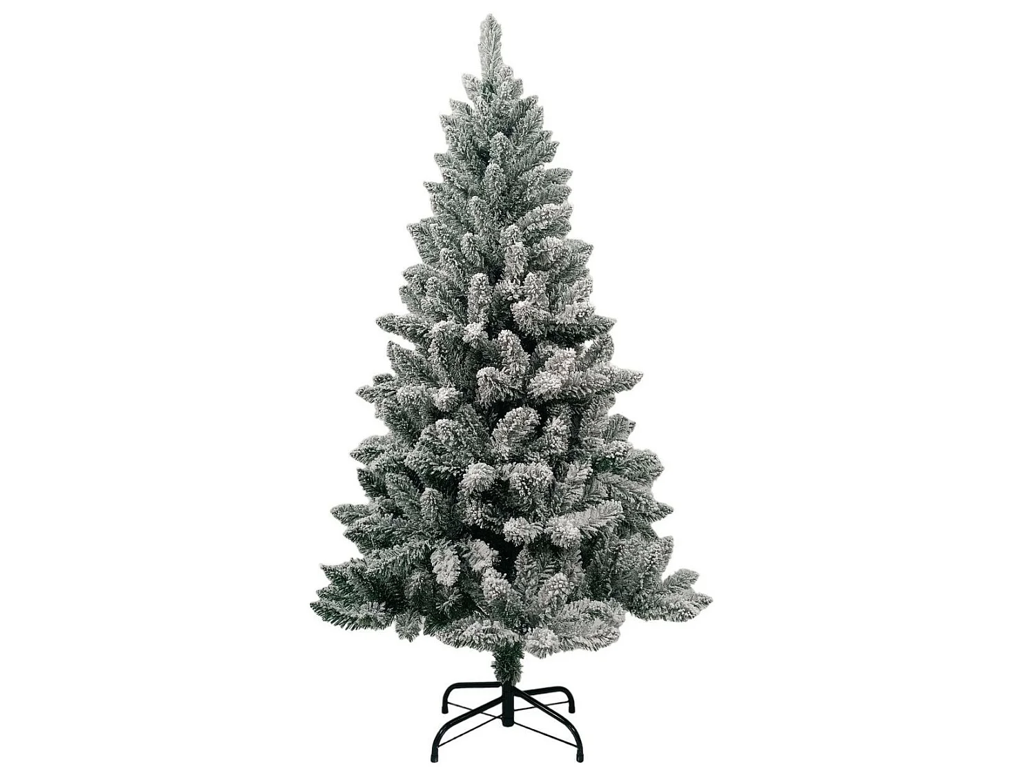 Albero di Natale Helsinki 150x80cm Bianco Neve Thinia Home