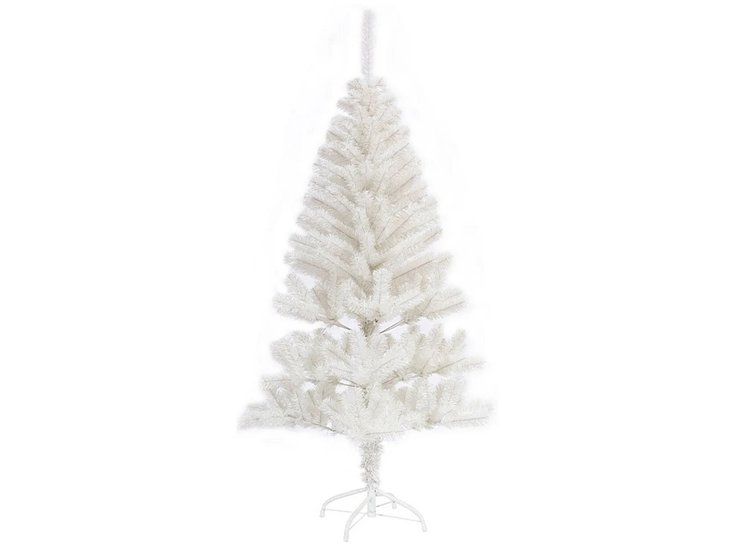 Albero di Natale Lapponia 150x80cm Bianco Thinia Home