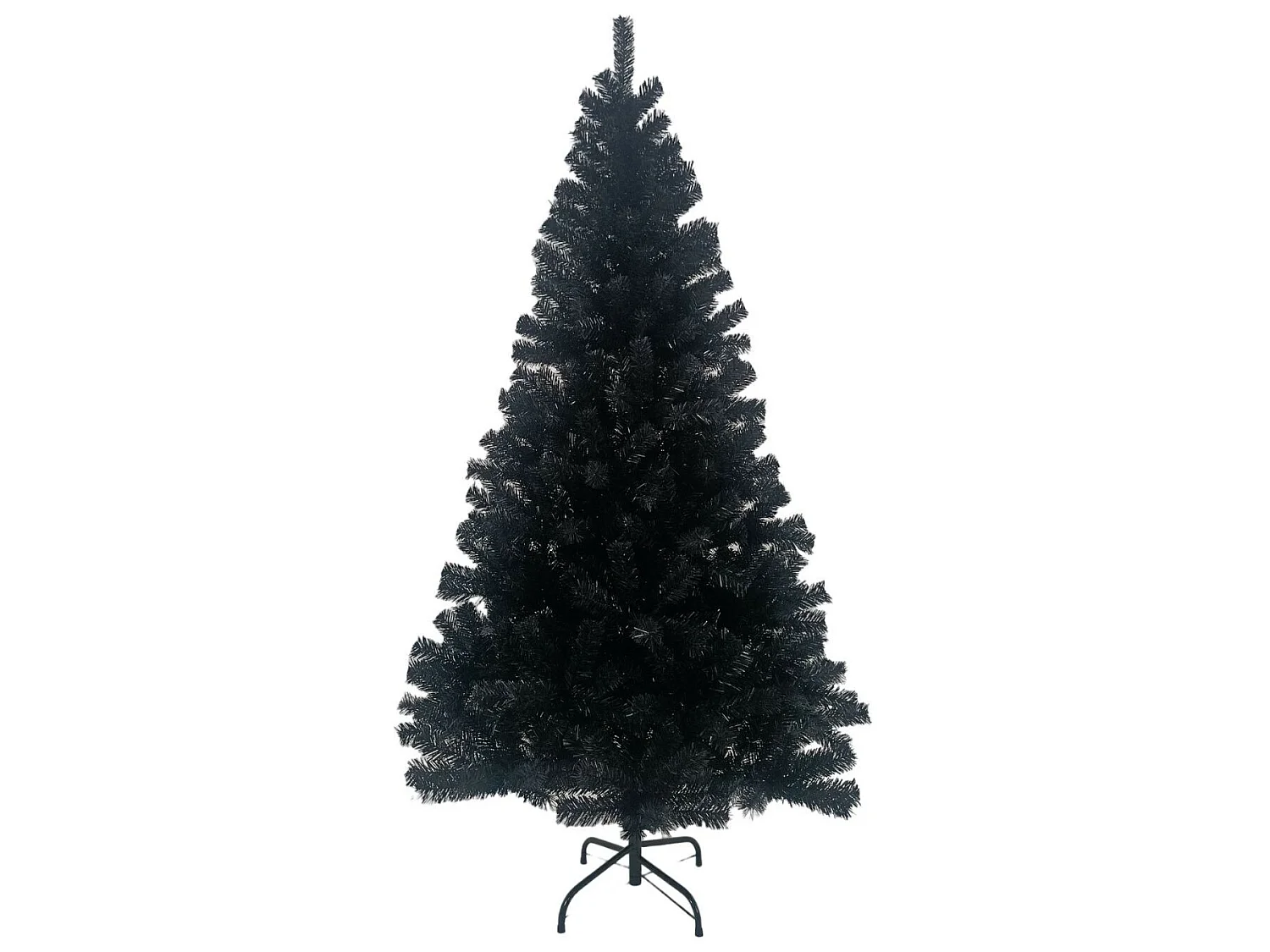 Albero di Natale Toronto 180x100cm Nero Thinia Home