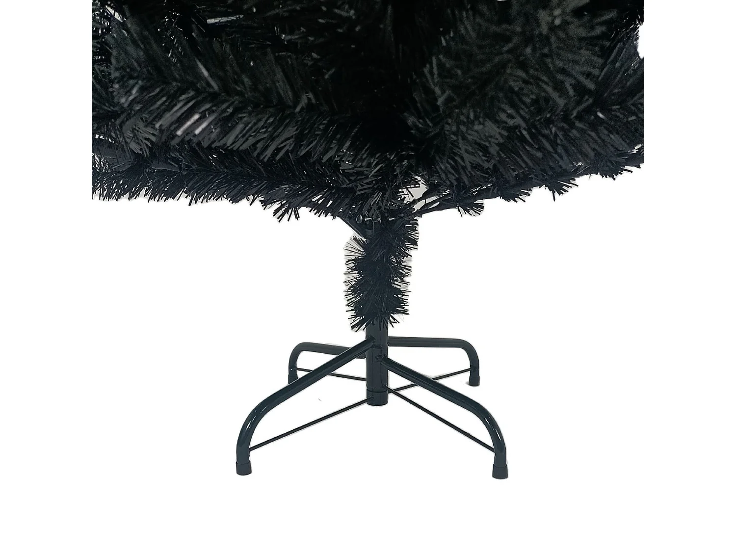 Albero di Natale Toronto 180x100cm Nero Thinia Home
