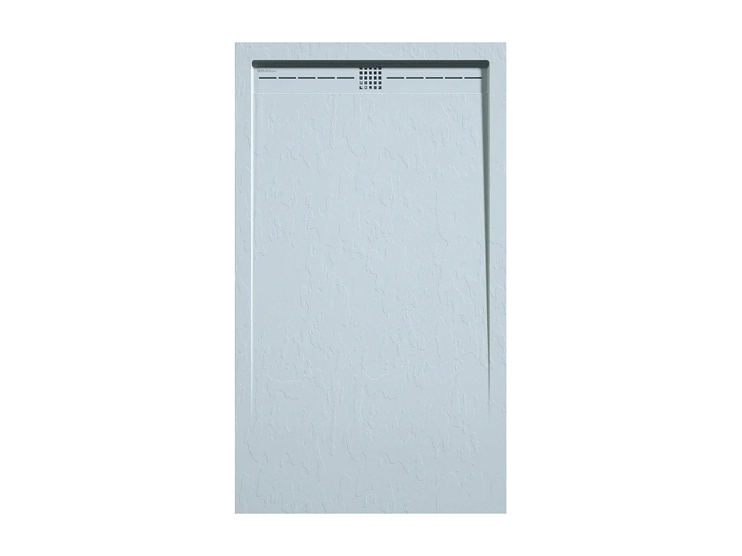 Plato de ducha pizarra ARCO CENIZA  90x210 cm rejilla inox