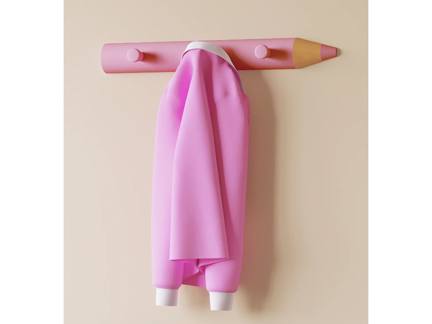 Hak panel ścienny korytarz garderoba Stifto