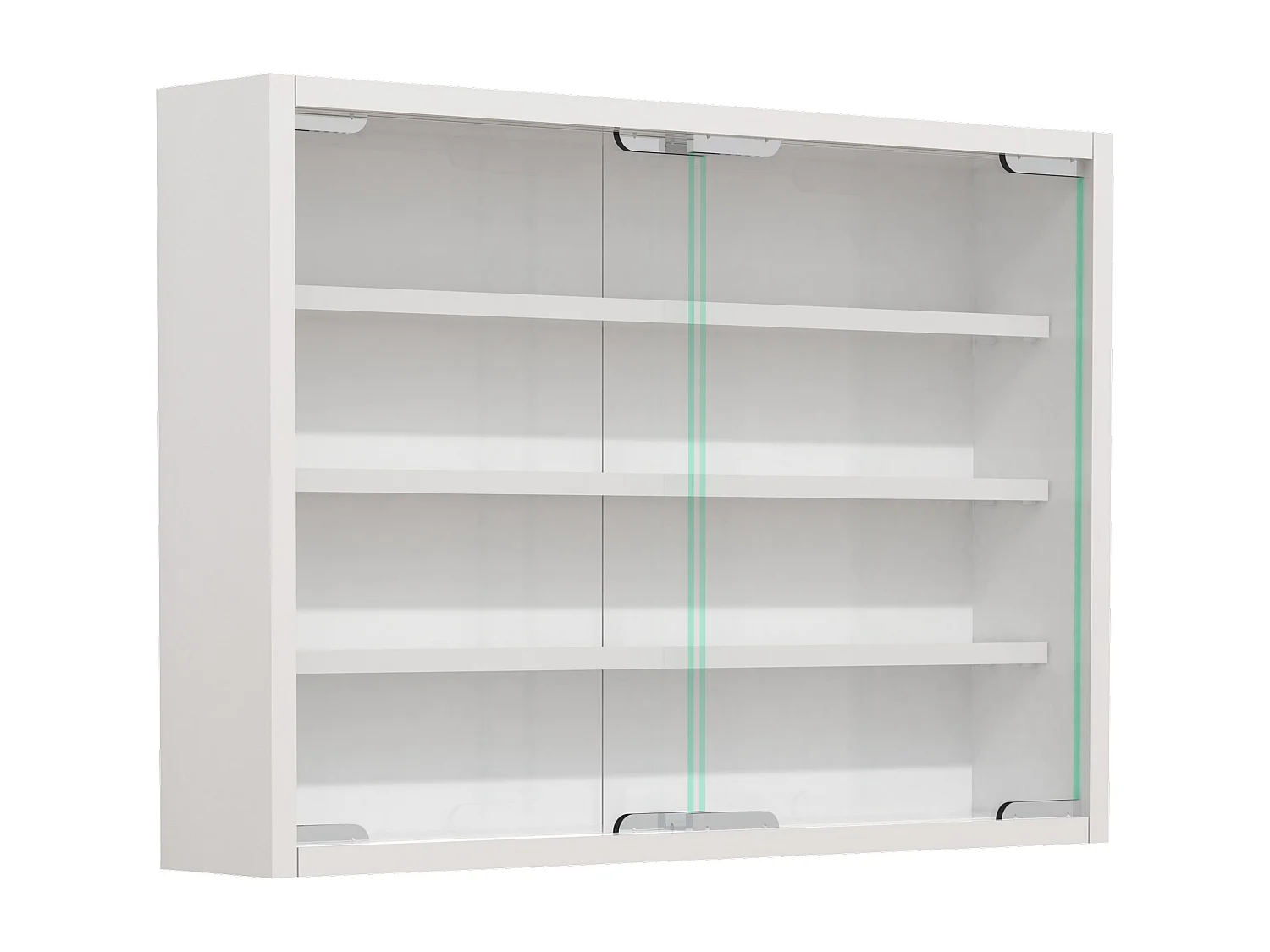 Hangende vitrinekast wanddisplay glas Agisa M