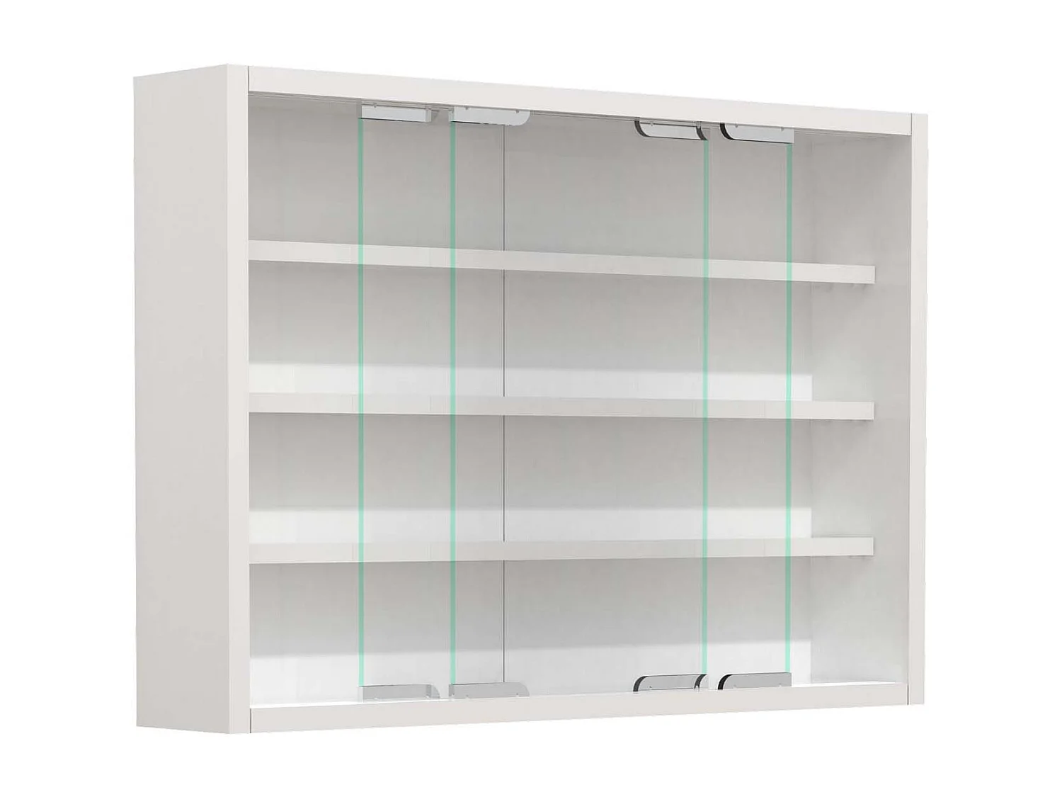 Hangende vitrinekast Wandvitrine glas Agisa M