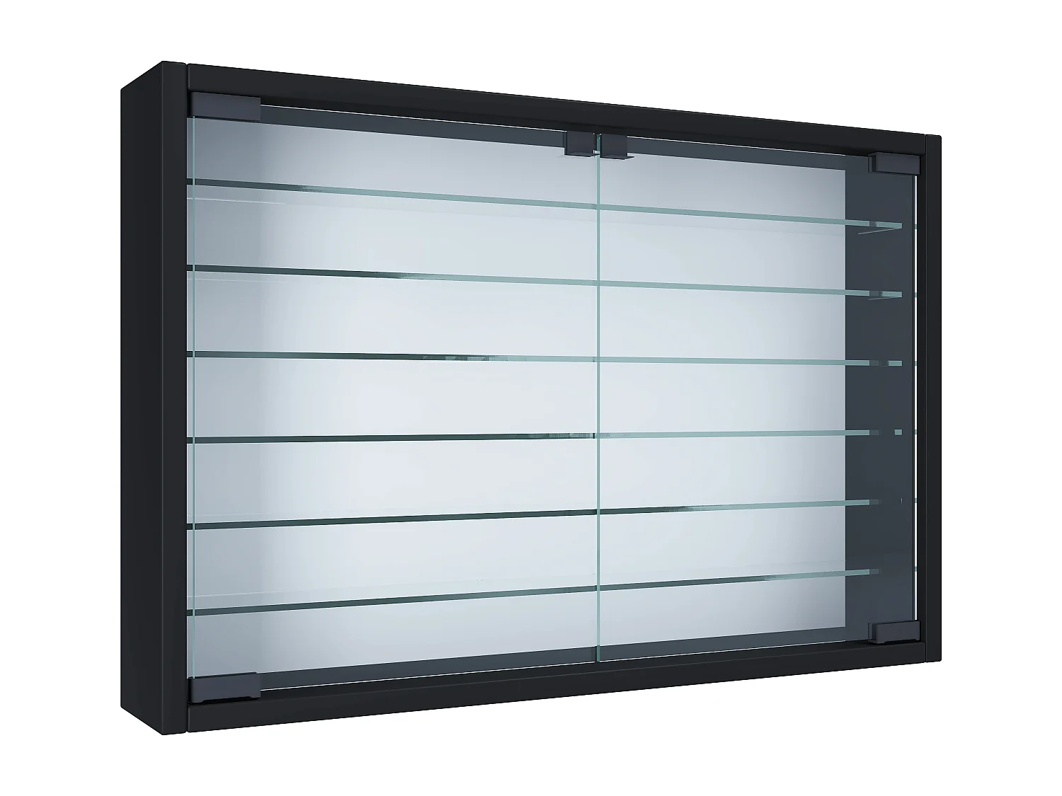 Hangende vitrinekast wandvitrine Mandosa XL