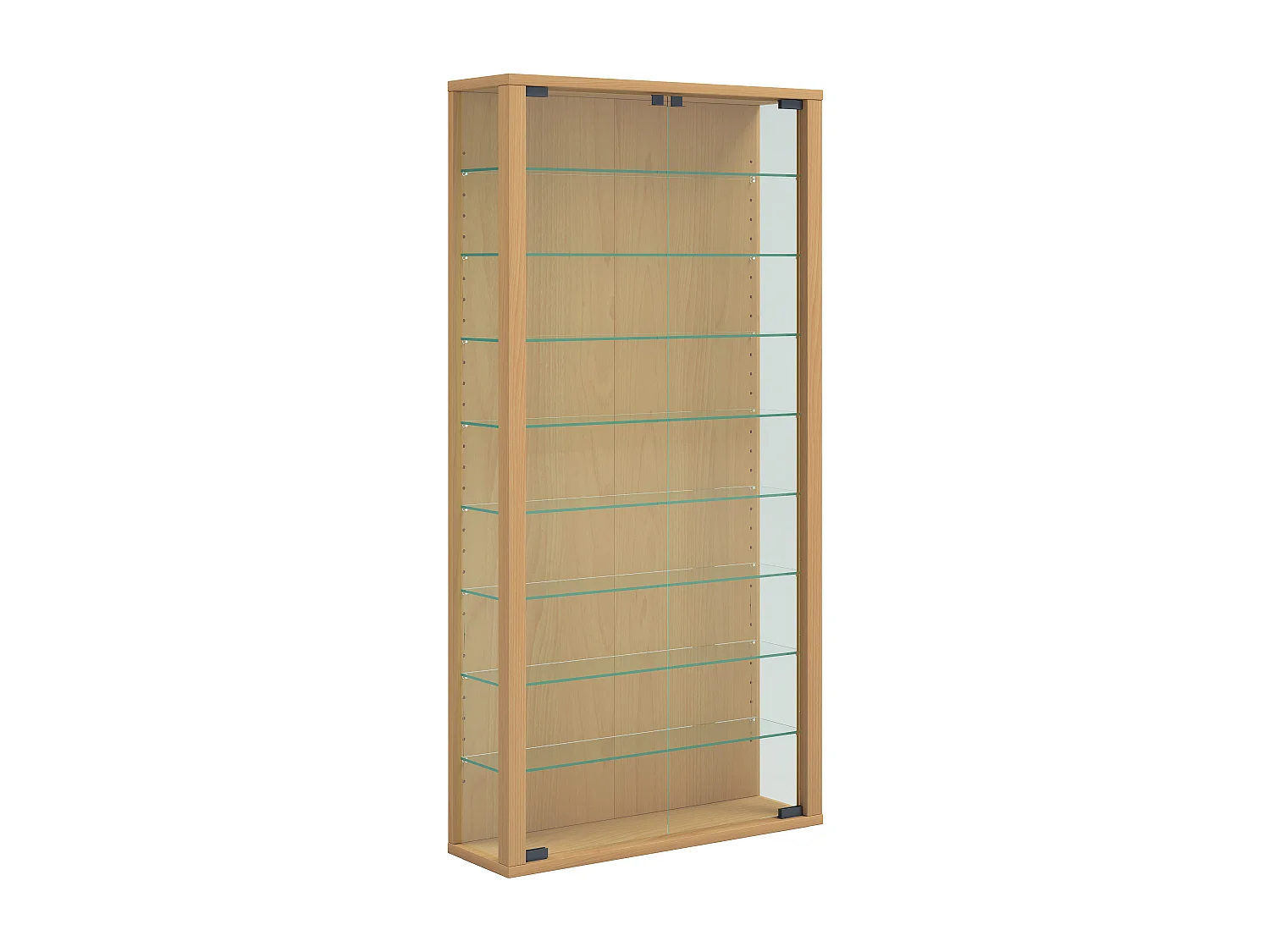 Wall display cabinet Vitrosa Book H. 114 x W. 59 x D. 18 cm