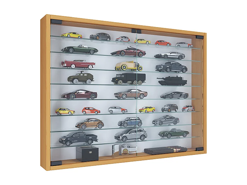 Hangende vitrinekast wandvitrine Mandosa XXL