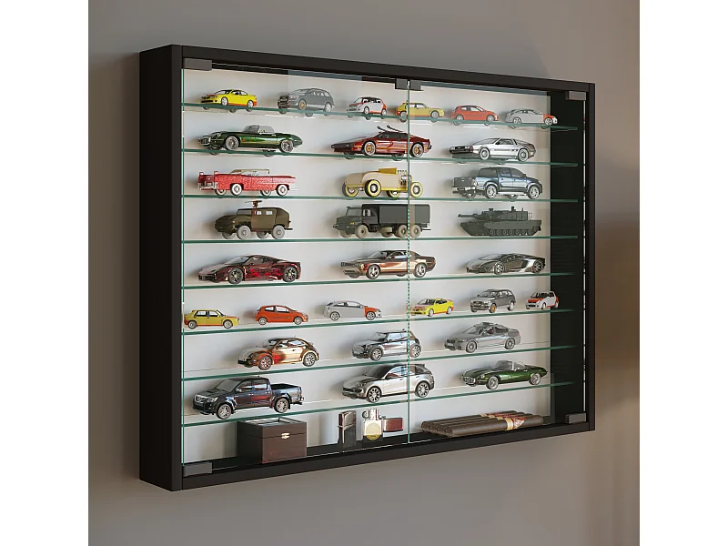 Hängevitrine Wandvitrine Sammel Deko Mandosa XXL