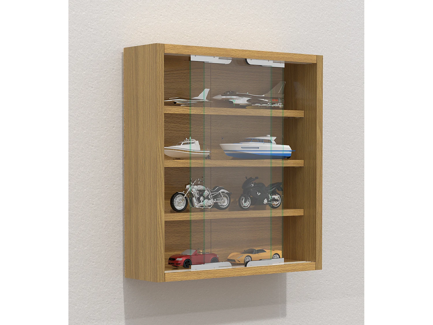 Wall display cabinet Agisa Book H. 40 x W. 37 x D. 10 cm