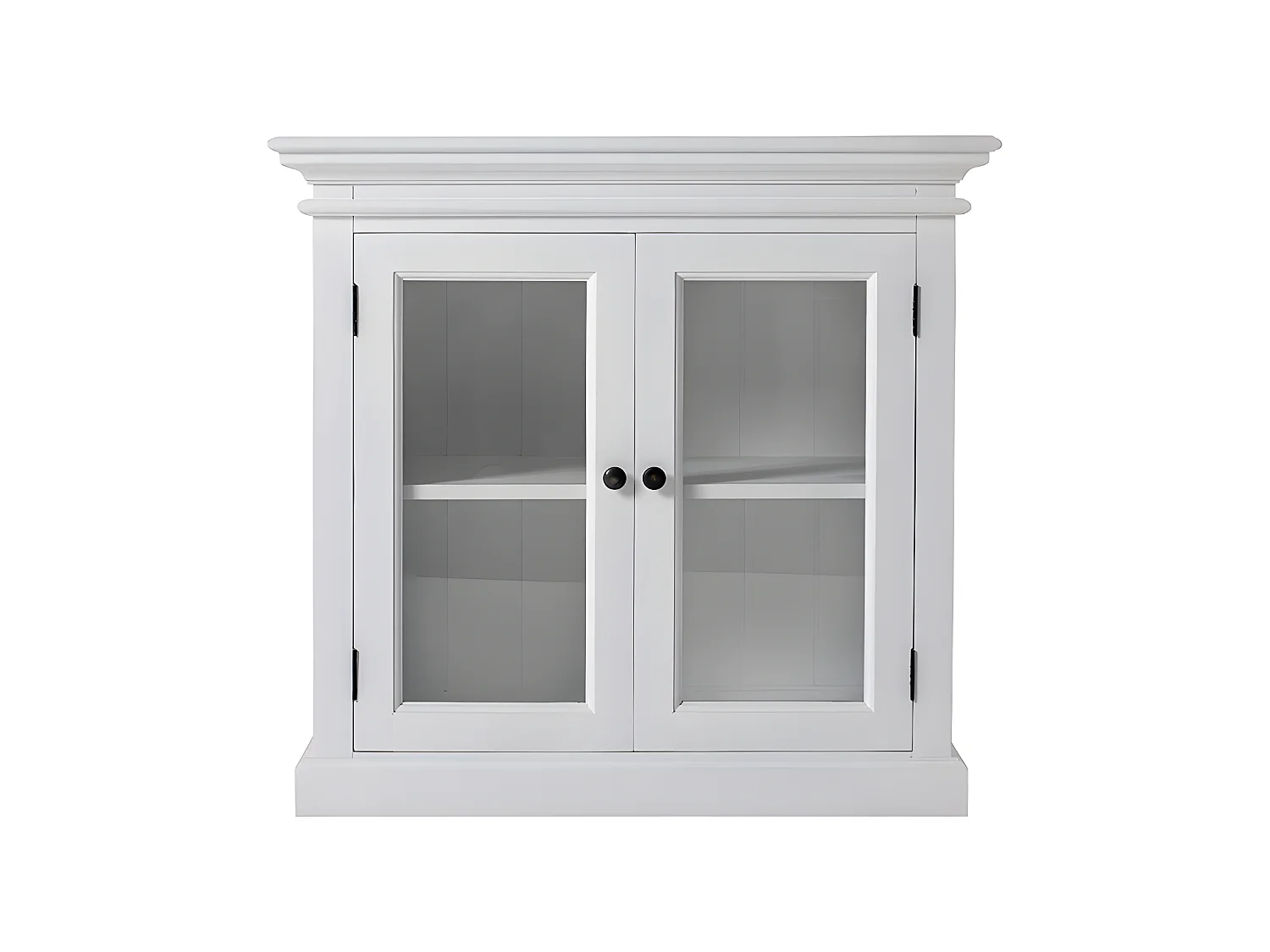 Halifax dressoir met 2 glazen deuren, wit.