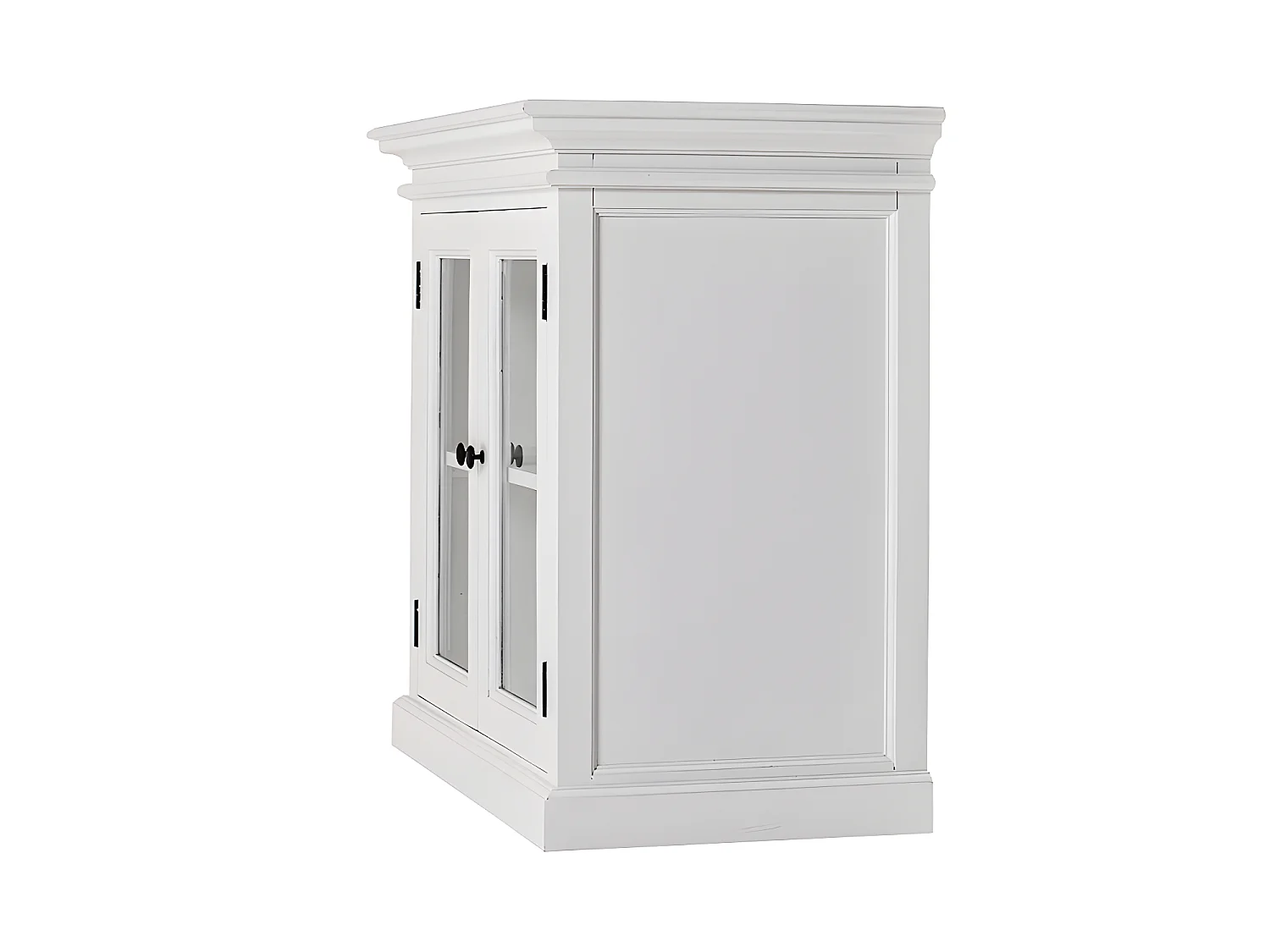 Halifax dressoir met 2 glazen deuren, wit.