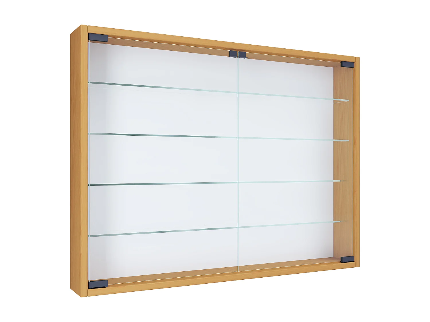 Hangende vitrinekast wanddisplay glas Mandosa L