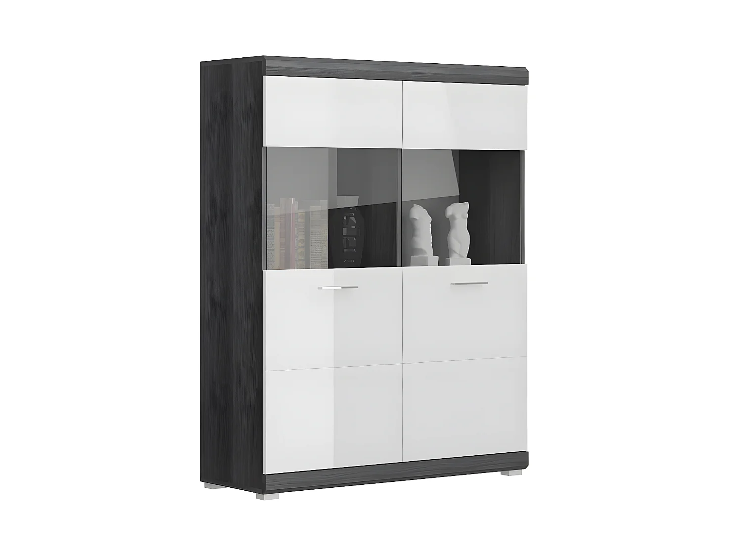 Scout dressoir 2 deuren grijs.