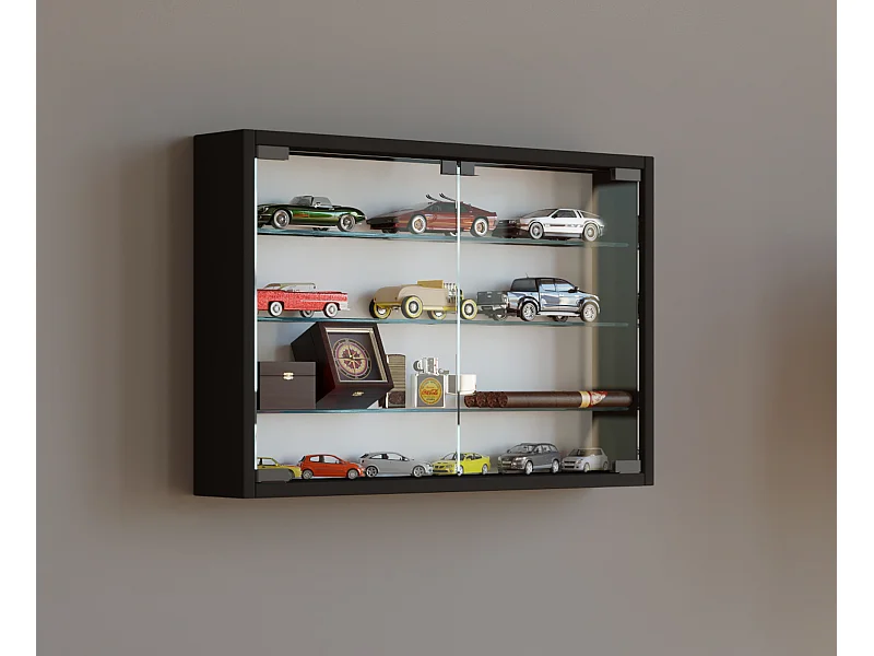 Hängevitrine Wandvitrine Sammel Deko Mandosa M