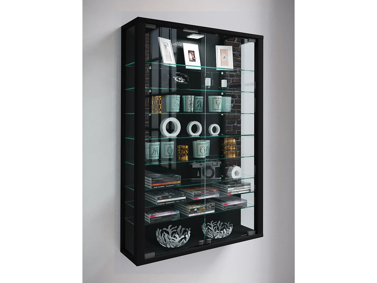 Wandvitrine Hängevitrine Glasvitrine Vitrosa Mini