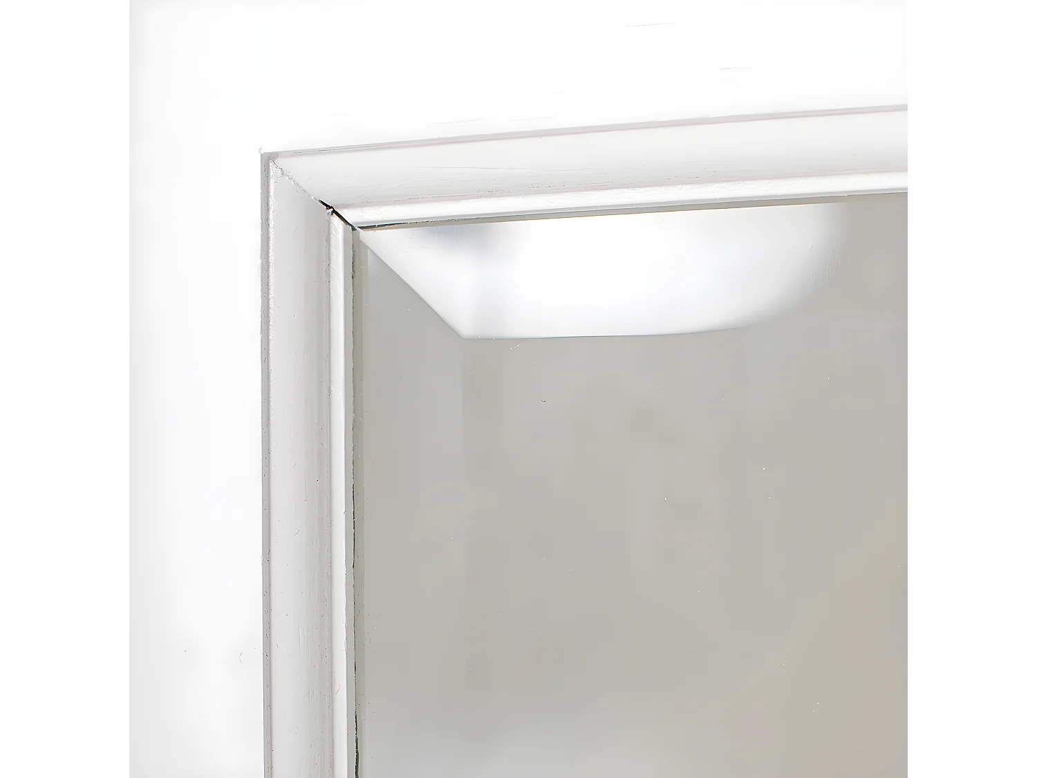 Halifax dressoir met 4 glazen deuren, wit.