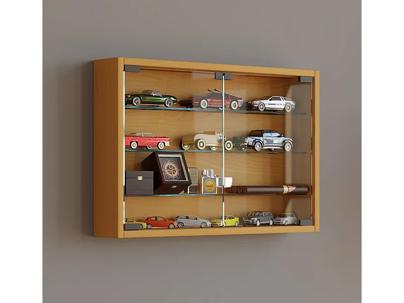 Hängevitrine Wandvitrine Sammel Deko Mandosa M