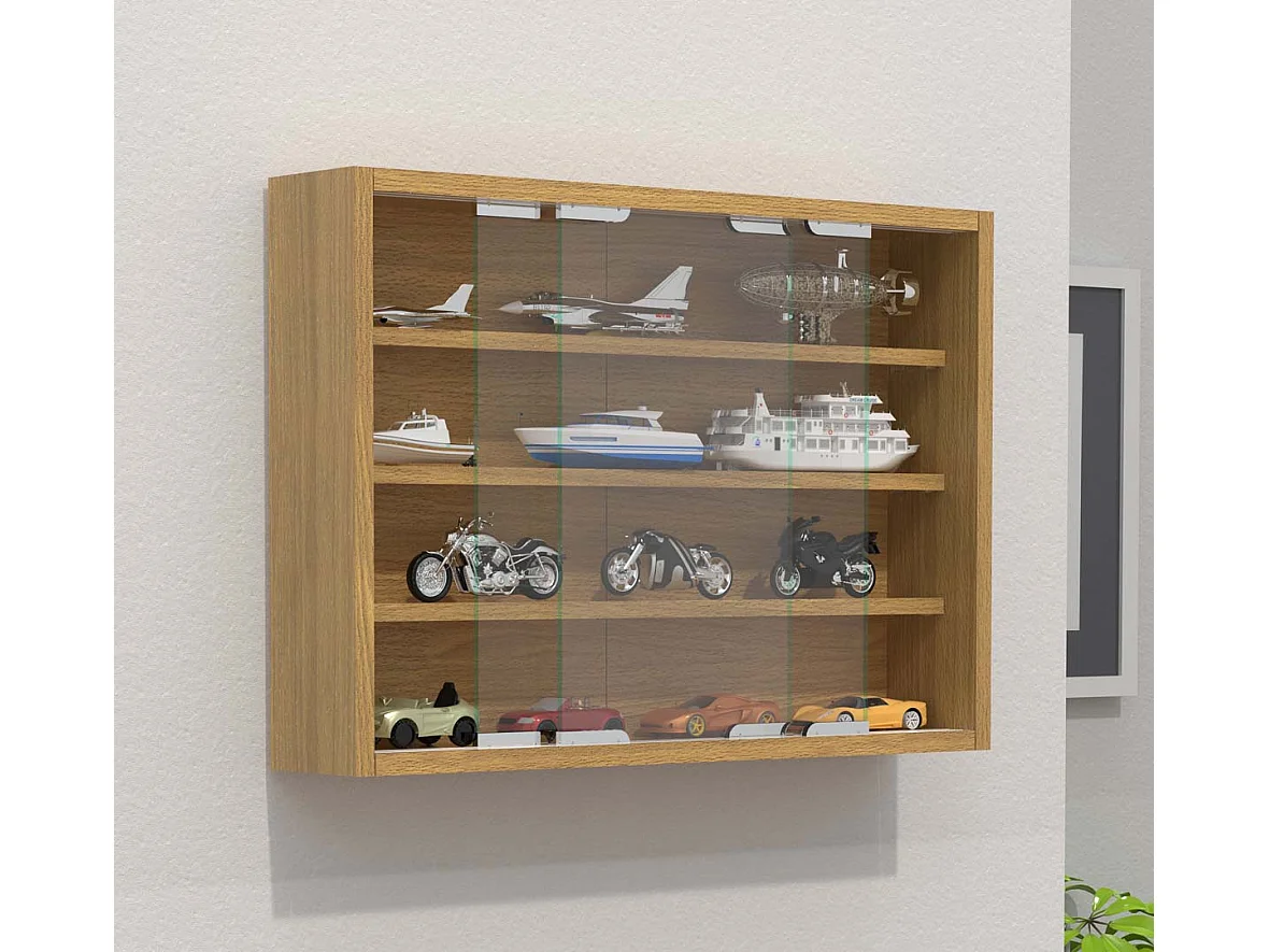 Wall display cabinet Agisa Book H. 40 x W. 57 x D. 10 cm