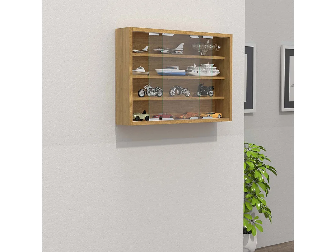 Wall display cabinet Agisa Book H. 40 x W. 57 x D. 10 cm