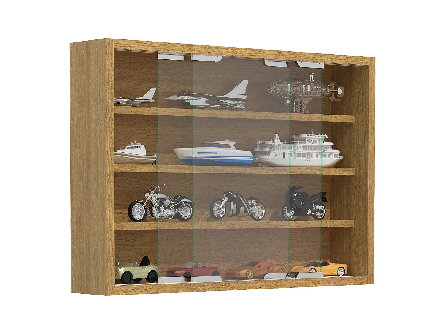 Wall display cabinet Agisa Book H. 40 x W. 57 x D. 10 cm