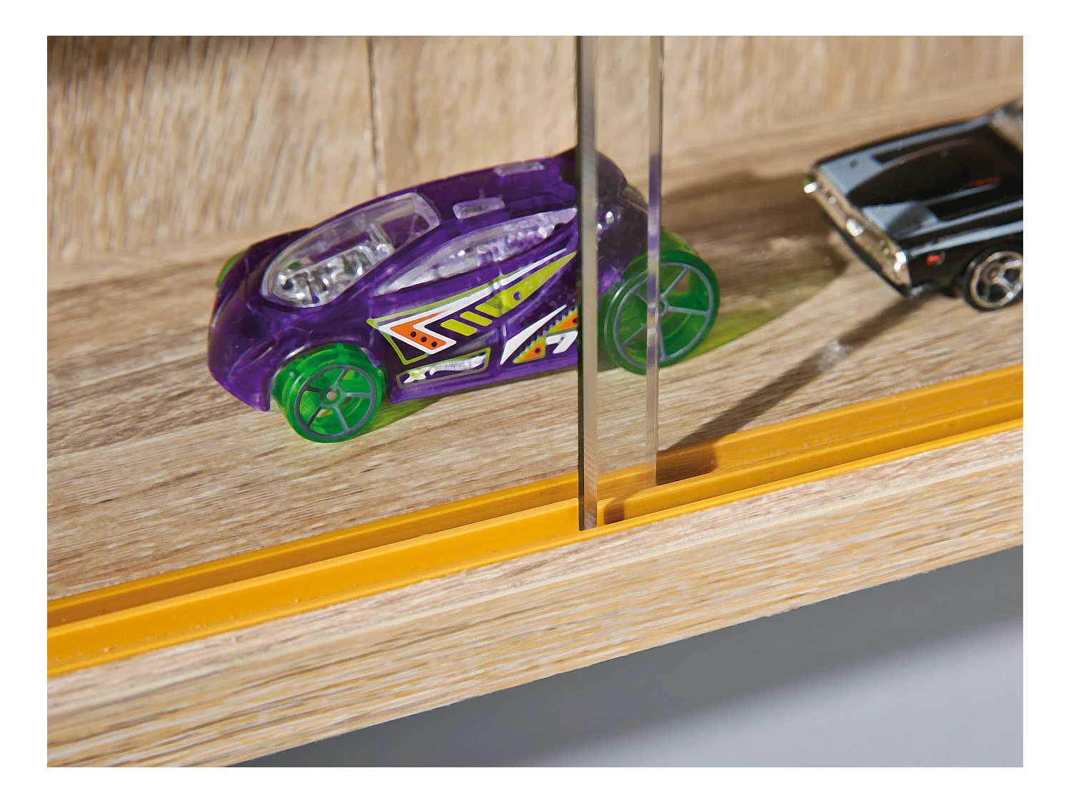 Comit Vitrine murale, 2 portes vitrées, imitation chêne Sonoma.