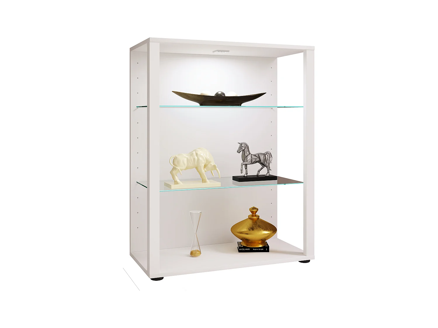 Houten Glas Stand Showcase Glasol L
