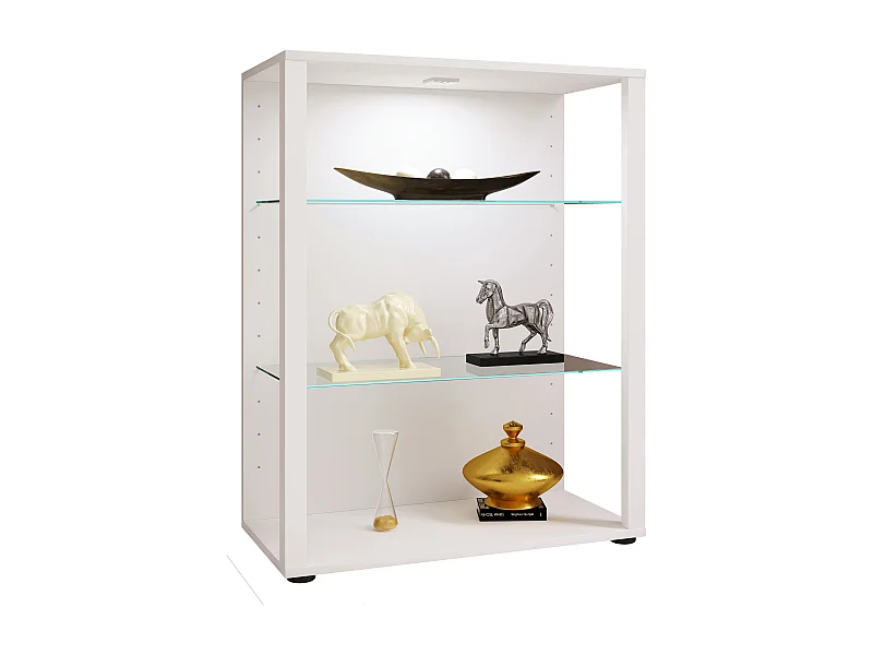 Stojak na szkło drewniane Showcase Glasol L