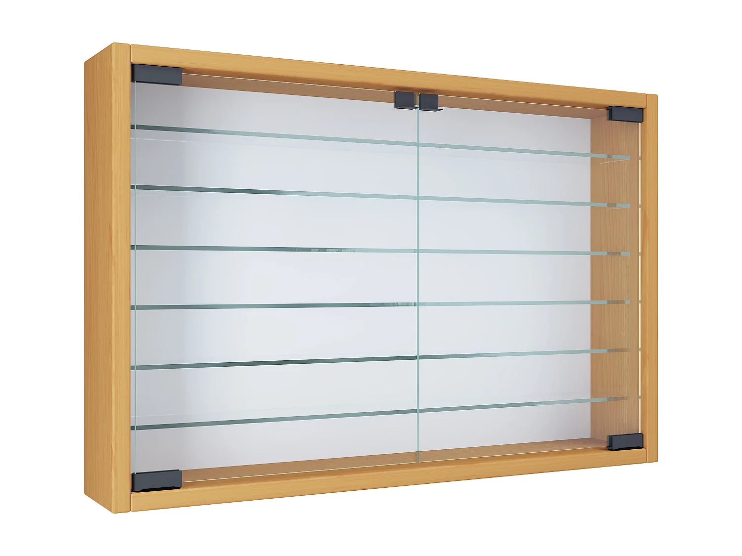 Wall display cabinet Mandosa Book H. 40 x W. 60 x D. 10 cm