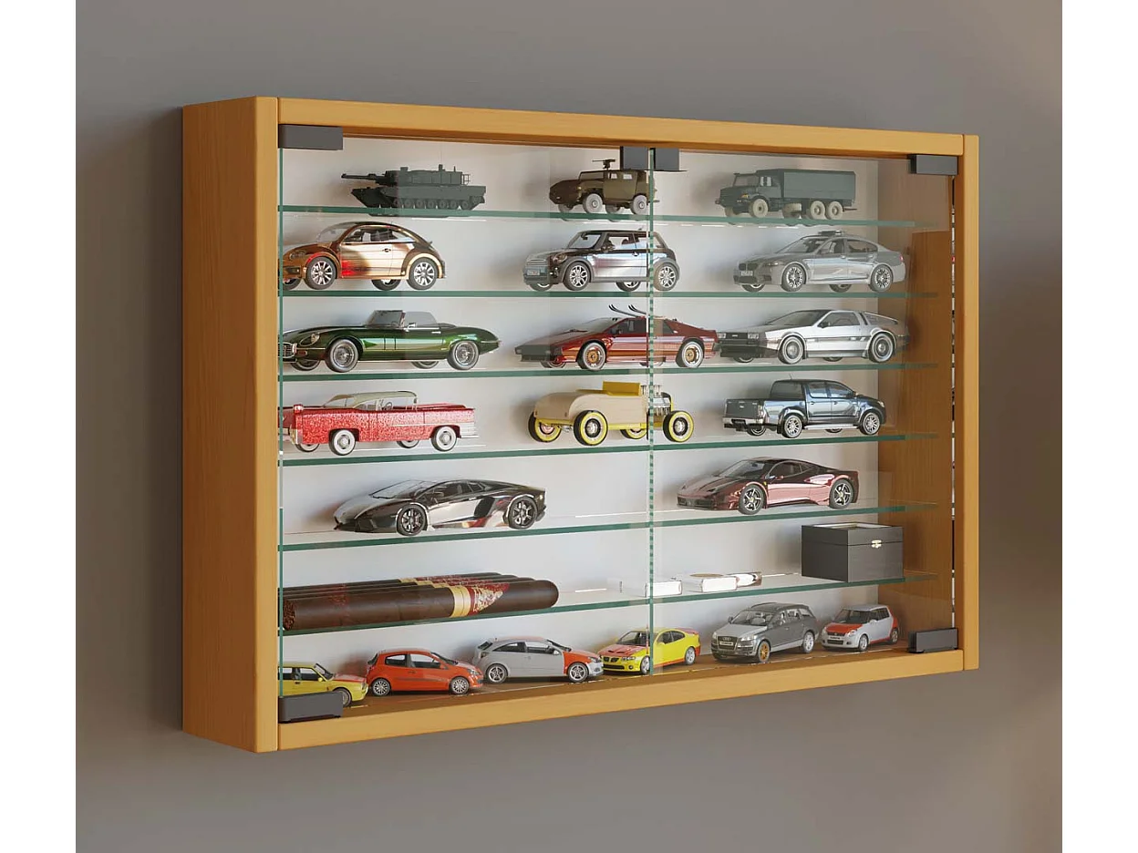 Hangende vitrine wandvitrine Mandosa XL