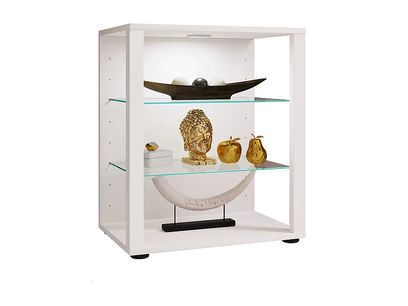 Standing cabinet Glasol White H. 60 x W. 52 x D. 35 cm