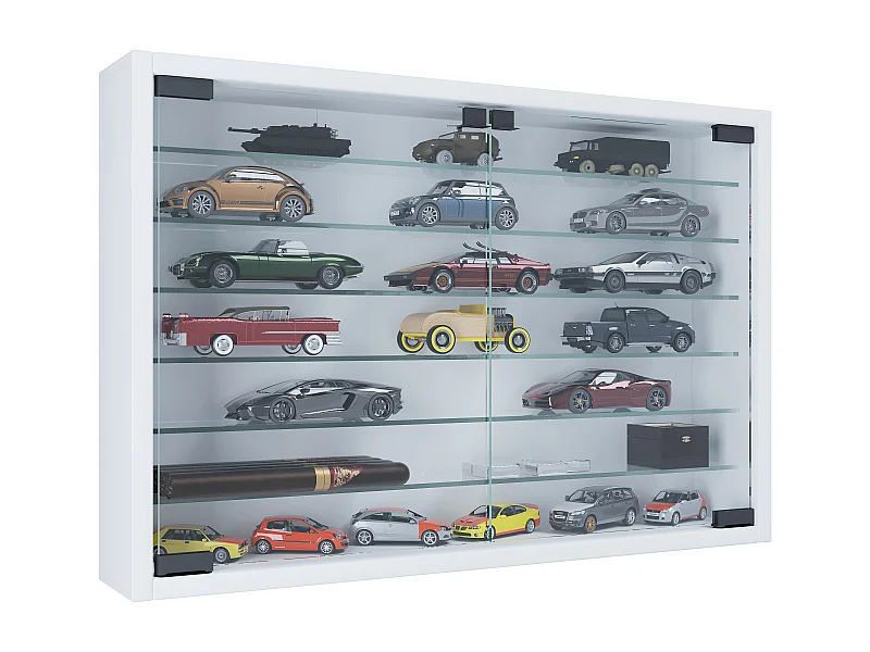 Hangende vitrinekast wandvitrine Mandosa XL